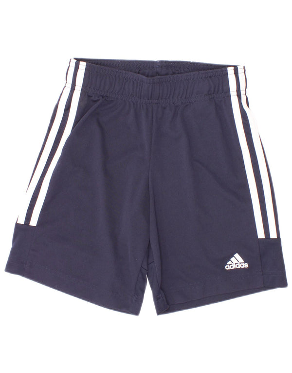 Short de sport Adidas Garçon Aeroready 7-8 ans Bleu Marine Polyester