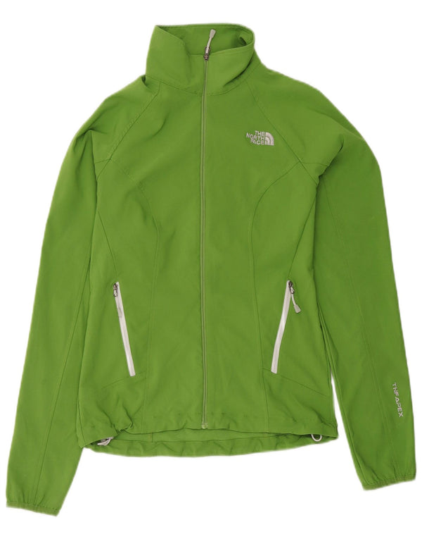 The North Face Womens Tracksuit Top Jacket UK 10 Small Green Polyester