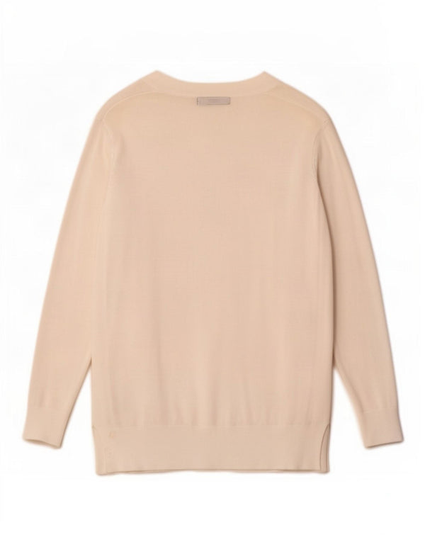 Marks & Spencer Pull cardigan ouvert pour femme UK 12 Blanc moyen