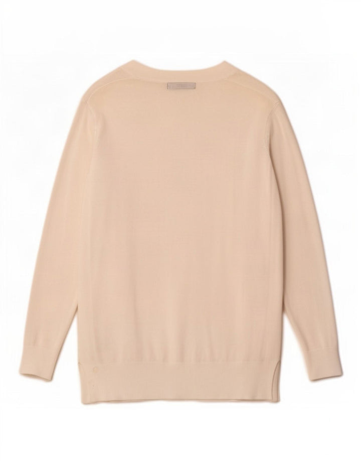 Marks & Spencer Pull cardigan ouvert pour femme UK 12 Blanc moyen