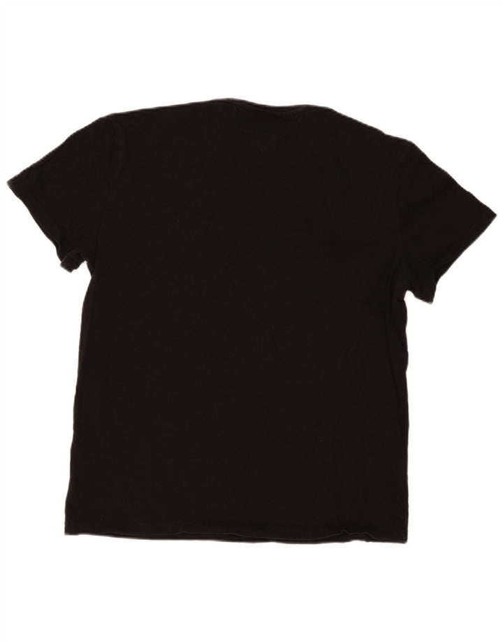 Tommy Hilfiger T-Shirt Homme Haut Large Noir