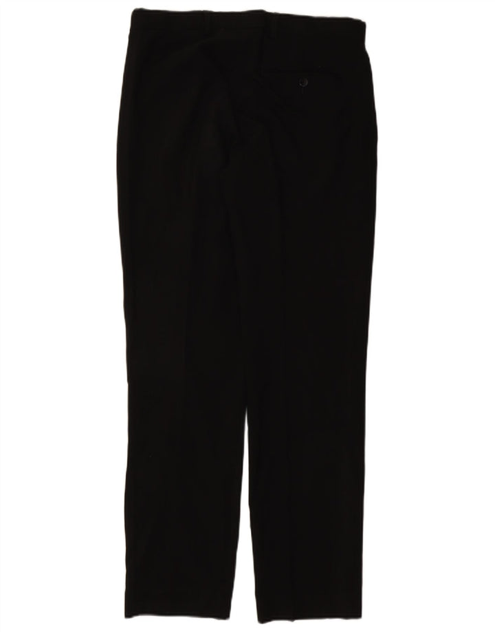 Marks & Spencer Pantalon de costume coupe classique pour homme W32 L31 Noir Polyester