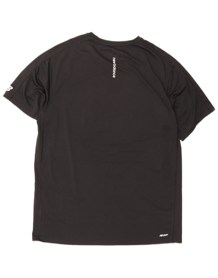 New Balance T-Shirt Graphique Homme Noir Moyen