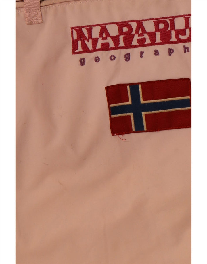 NAPAPIJRI Veste Anorak à capuche graphique fille 13-14 ans Rose Polyester