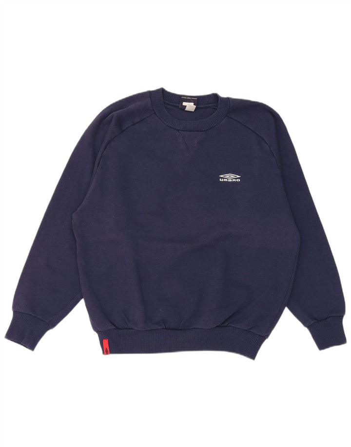Umbro Sweat-shirt pour garçon 12-13 ans XL Bleu marine Polyester