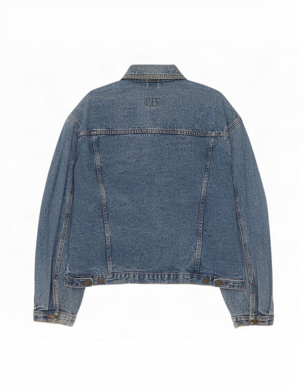 veste en jean homme vintage UK 42 XL Bleu