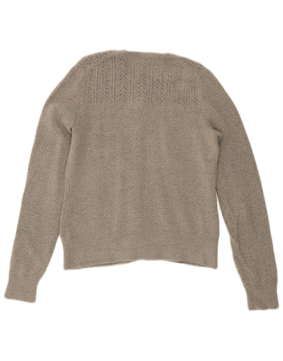 J. CREW Cardigan pour femme UK 12 Gris moyen
