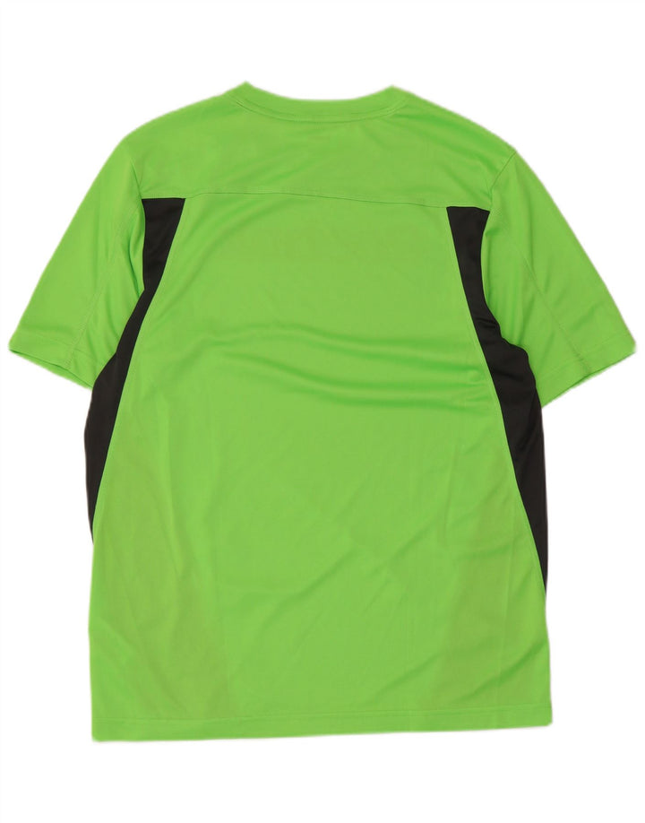 Reebok Tee-Shirt Graphique Homme Vert Moyen Colourblock Polyester