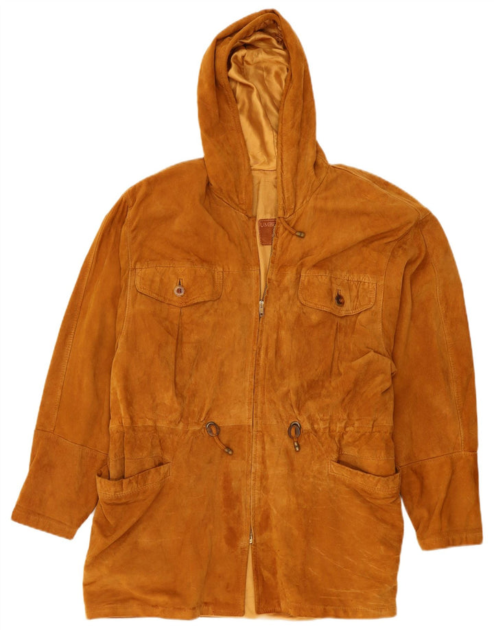Umberto Olivieri Veste En Daim Femme IT 44 Marron Moyen