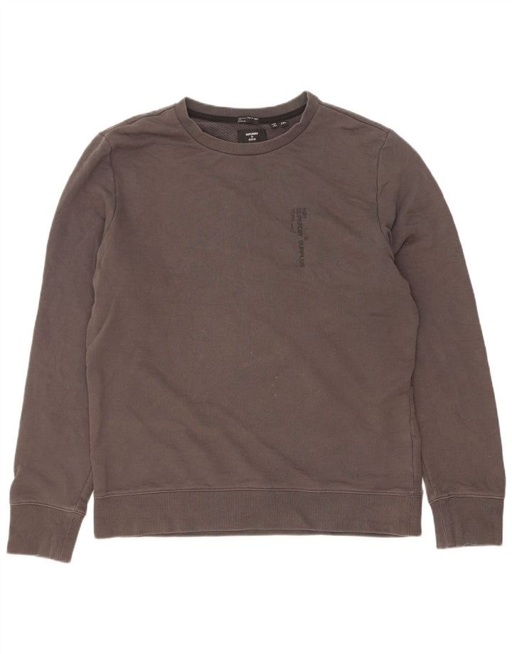 Superdry Sweat-shirt pour homme 2XL Gris