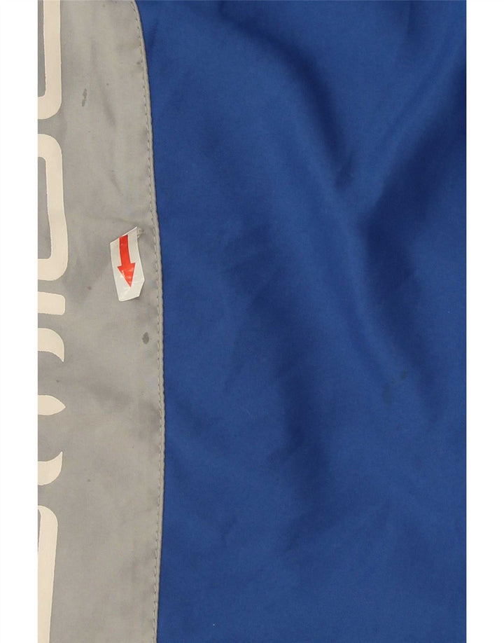 Animal Short de bain graphique pour hommes, grand bleu, polyester color block