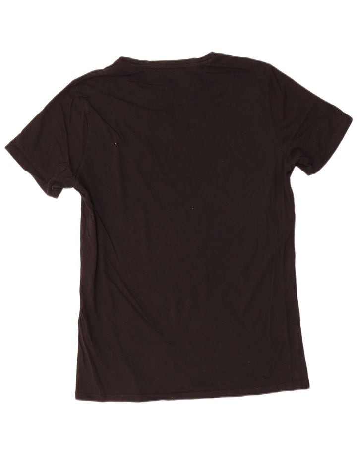 Diesel T-Shirt Homme Haut Large Noir Coton