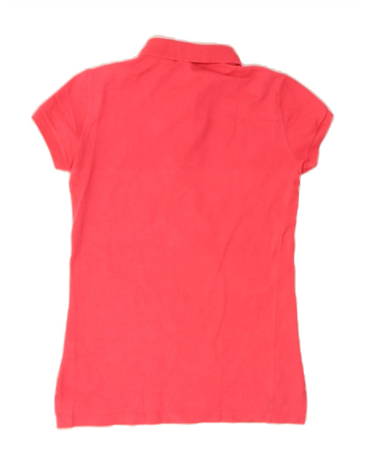 LACOSTE Womens Polo Shirt Size 34 Small Pink Cotton Vintage Lacoste and Second-Hand Lacoste from Messina Hembry 