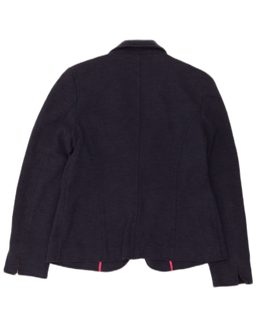 Joules Veste blazer à 1 bouton pour femme UK 14 Grand chevrons bleu marine