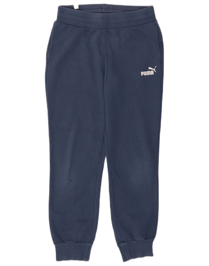 Puma Pantalon de survêtement pour homme Bleu marine Taille S