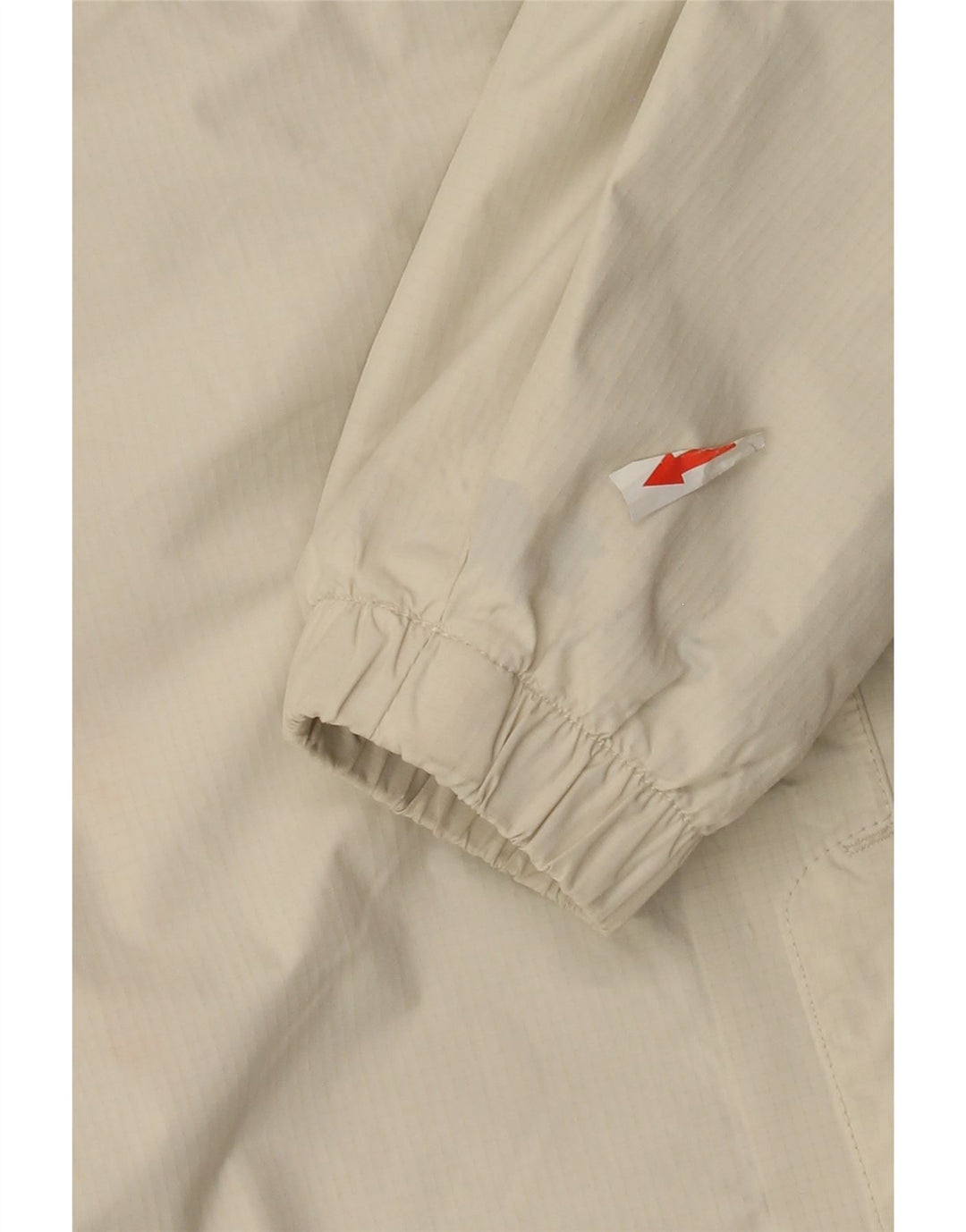 The North Face Veste de pluie à capuche pour femme UK 14 Nylon beige moyen