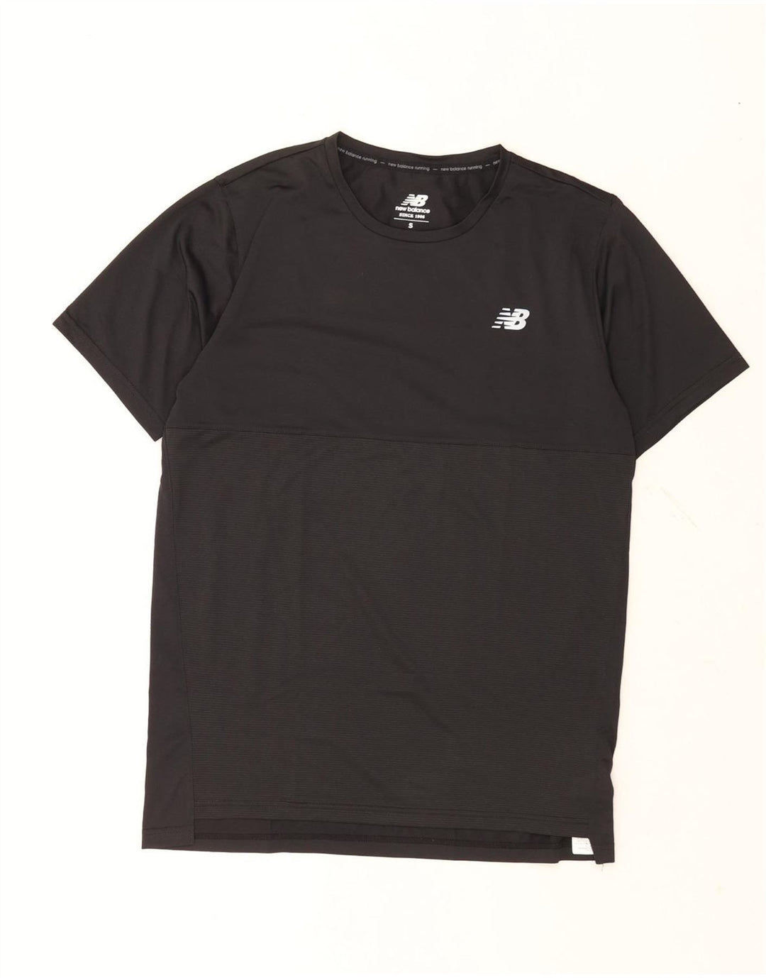 New Balance T-Shirt Homme Haut Petit Noir Polyester