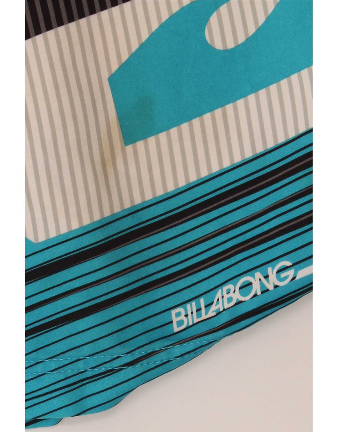 Billabong Short de bain graphique pour homme en polyester color block bleu moyen
