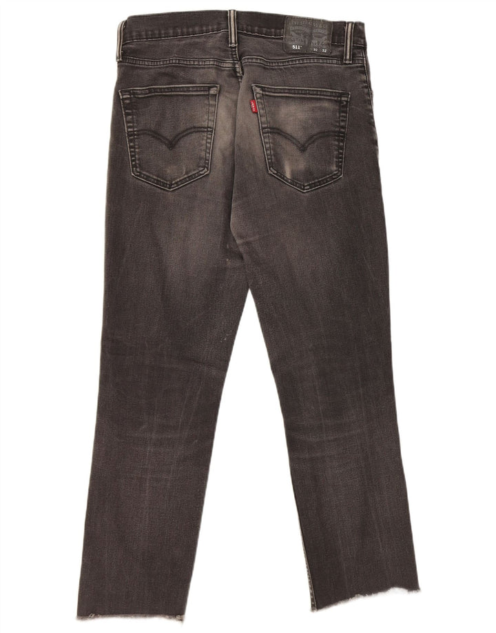 Levi's Jean Slim 511 Homme W32 L27 Noir Coton