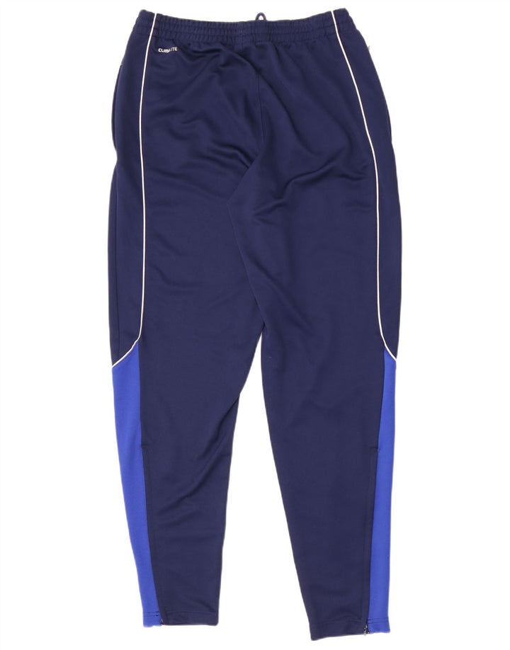 Adidas Pantalon de Survêtement Climalite Homme Bleu Marine Moyen Colourblock
