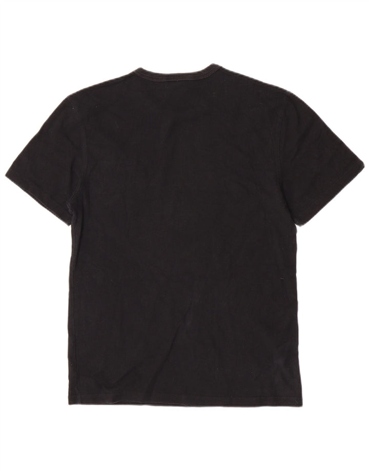 Champion T-Shirt Heritage Homme Petit Noir Coton