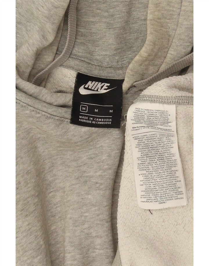 Nike Pull à capuche en coton moucheté gris moyen pour homme