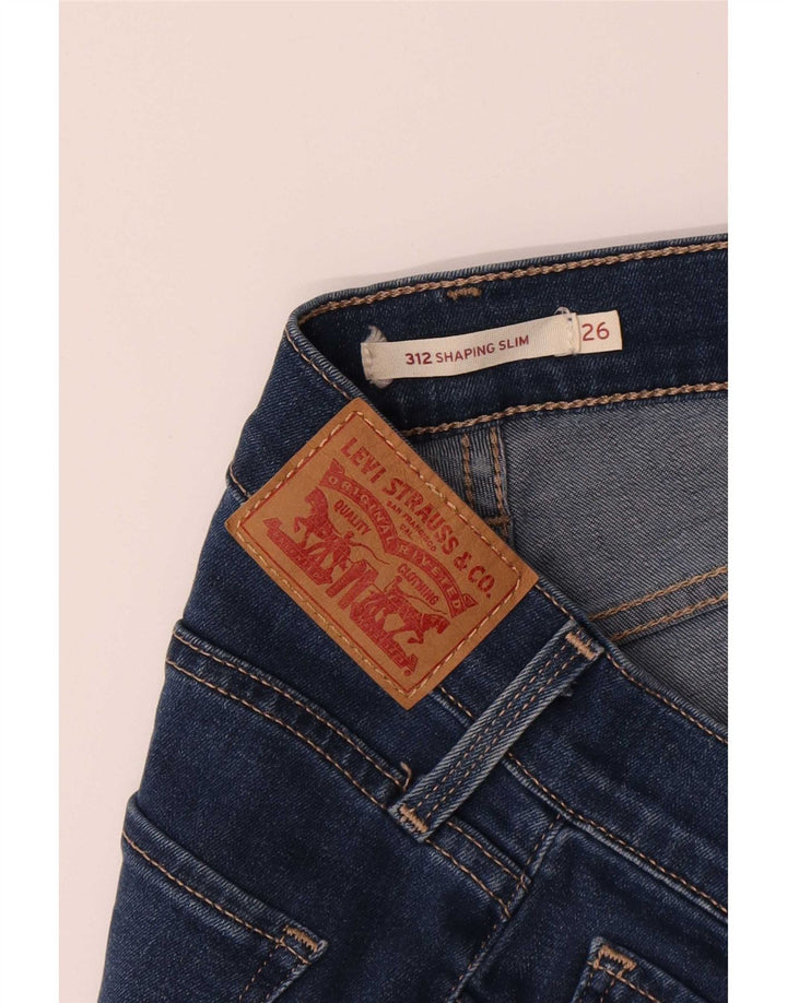 Levi's Jean Slim 312 Shaping Femme W26 L32 Bleu Coton