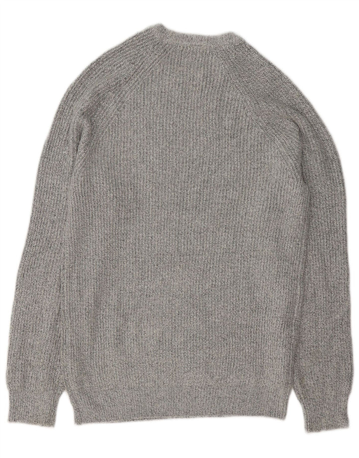 Marks & Spencer Pull Col Ras du Cou Homme Petit Gris Polyamide