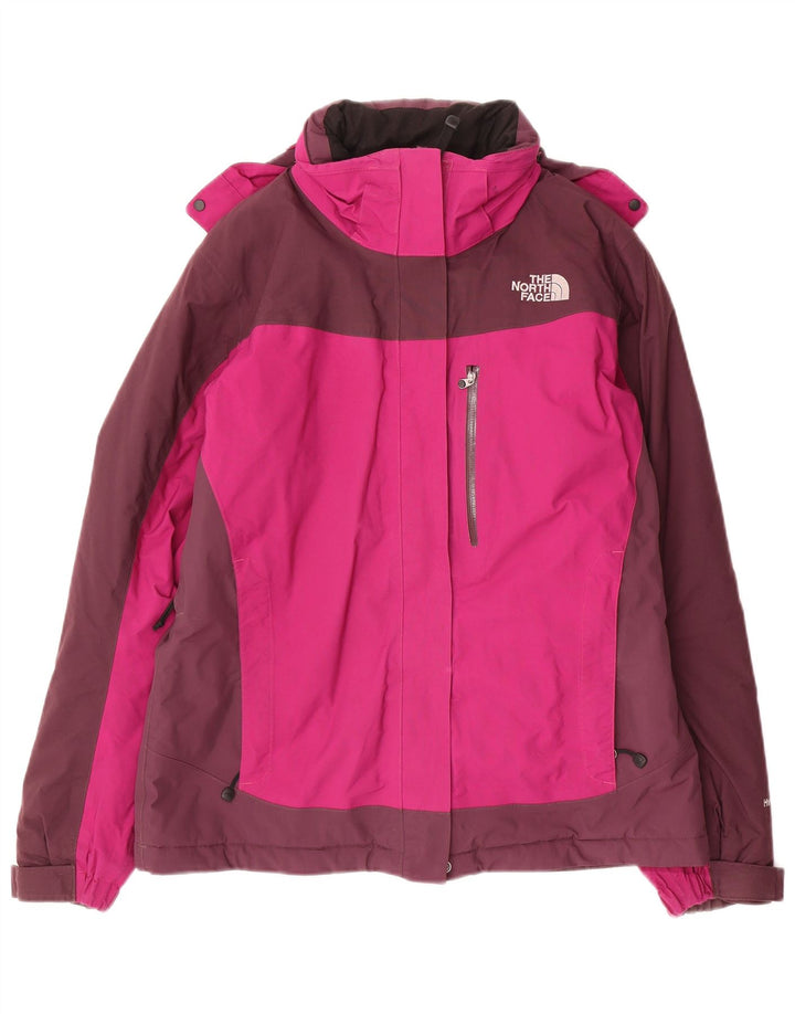 The North Face Veste coupe-vent pour femme UK 14 Medium Pink Colourblock