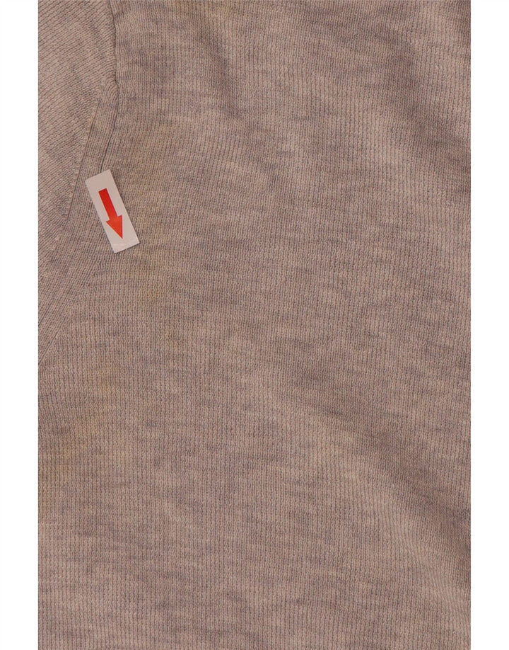 John Lewis Cardigan long surdimensionné pour femme UK 8 Petit Gris