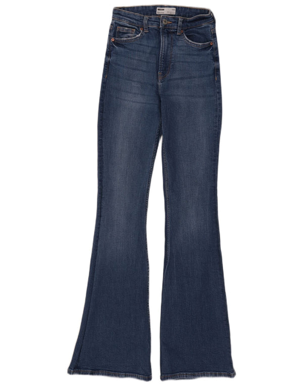 Bershka Jean évasé femme EU 34 XS W24 L32 Bleu