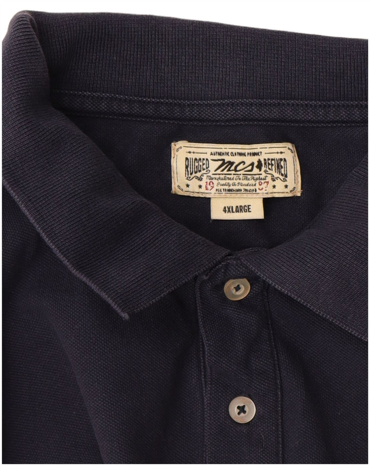 Marlboro Classics Polo Homme 4XL Bleu Marine