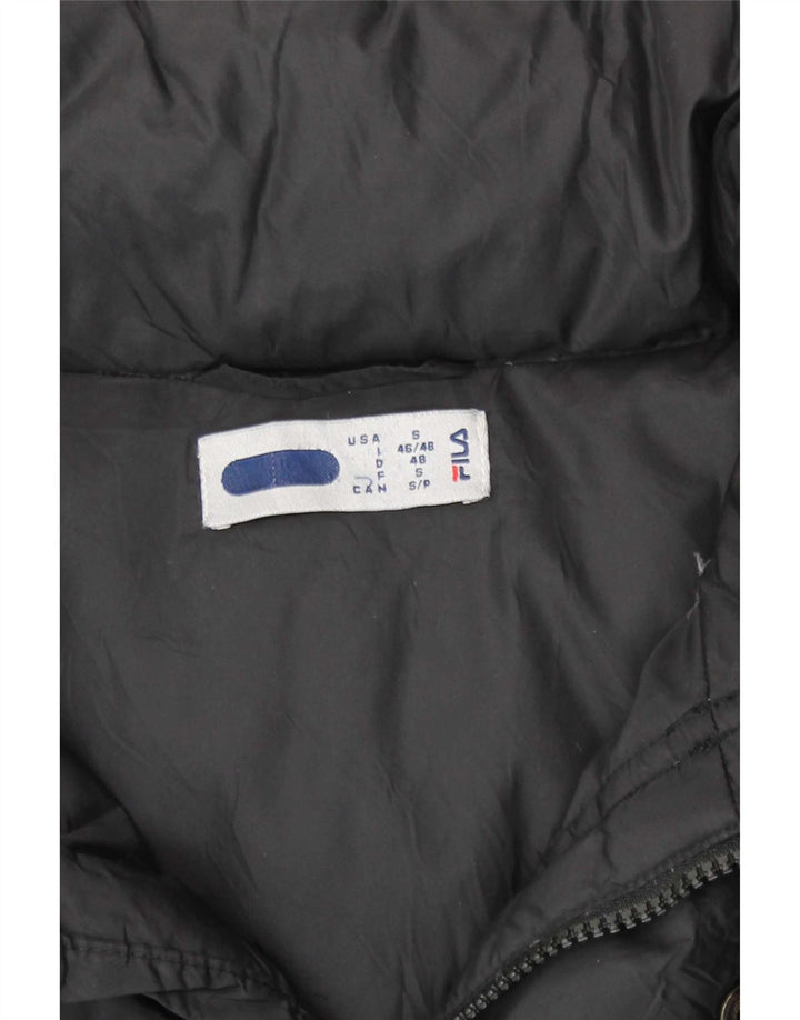 Fila Veste matelassée pour homme IT 46/48 Noir moyen