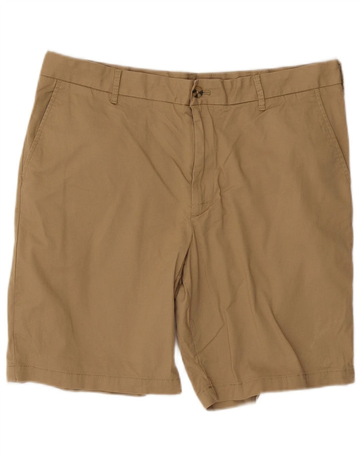 IZOD Short Chino Homme W36 Large Marron Coton