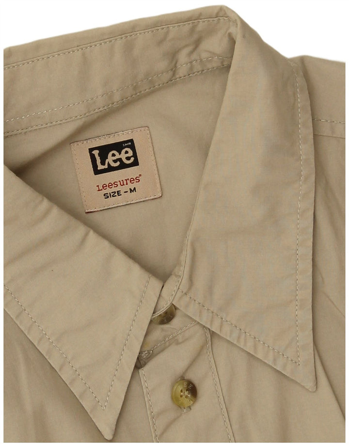 Lee Chemise Homme Kaki Moyen Coton