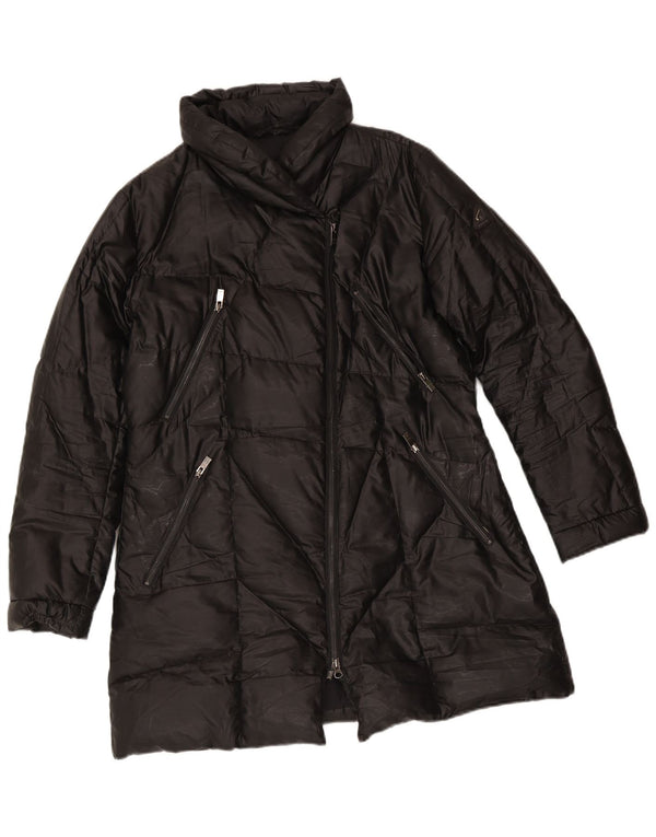 Hogan Femme Manteau Rembourré IT 48 XL Noir Polyester