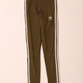 Adidas Leggings Femme UK 8 Petit Kaki Coton