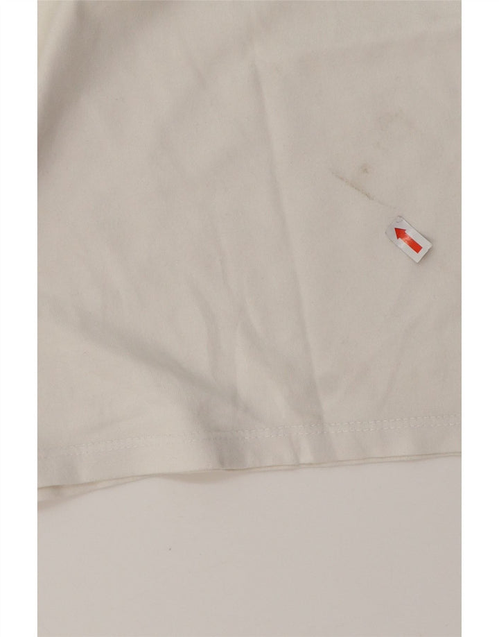LEVI'S T-Shirt Graphique Homme Petit Blanc Coton