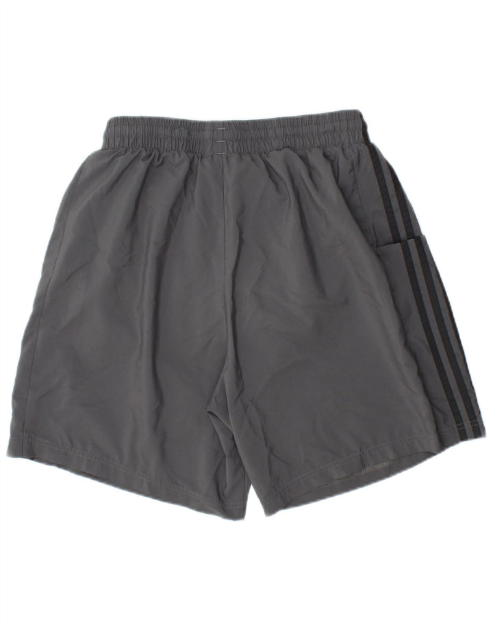 ADIDAS Short de Sport Homme Gris Moyen Polyester