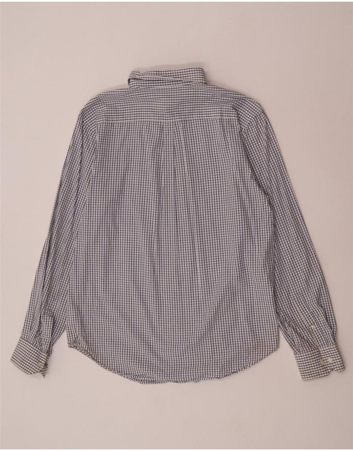 Fila Chemise Homme Bleu Moyen Carreaux Coton
