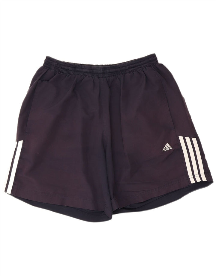 Adidas Short de sport pour homme Bleu marine moyen Polyester