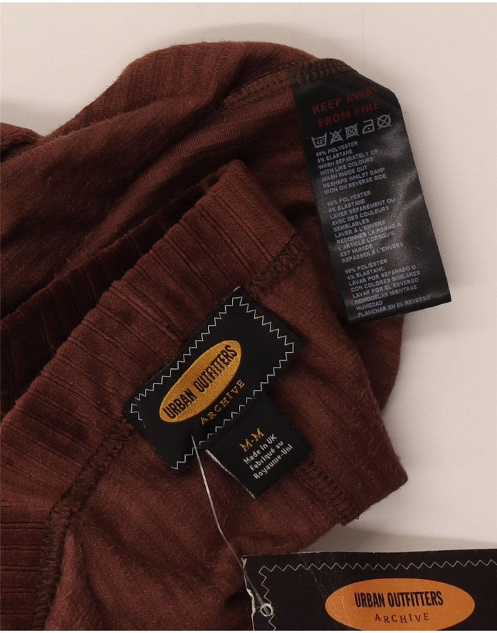 Urban Outfitters Leggings évasés pour femme UK 44 Polyester Marron moyen