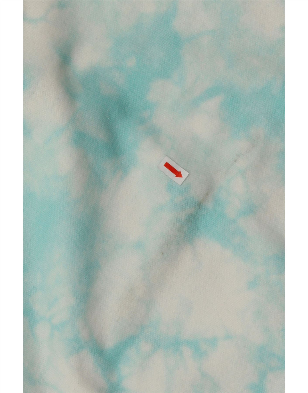 CHAMPION Pull à capuche surdimensionné pour femme UK 10 Petit Bleu Tie Dye Coton