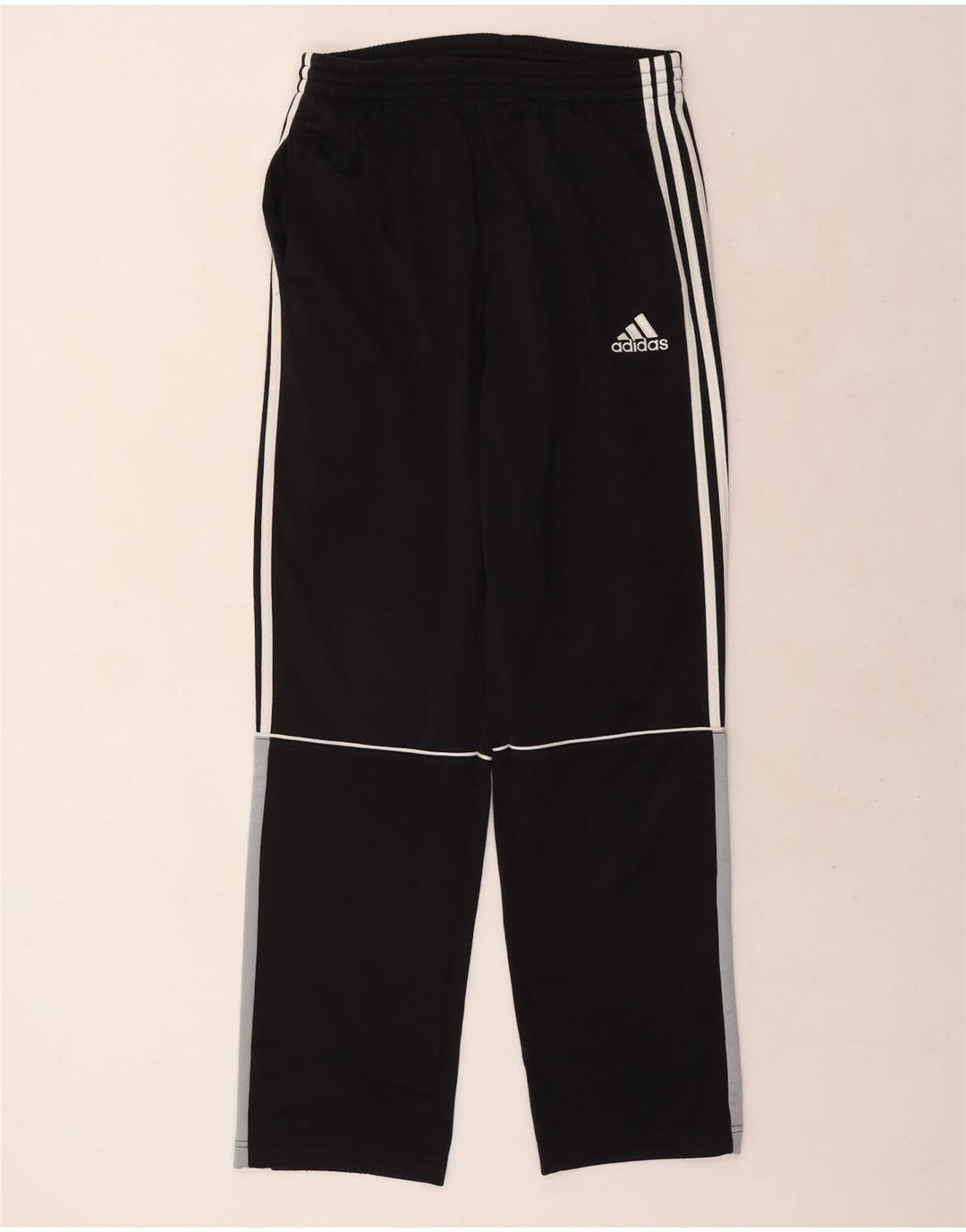 ADIDAS Pantalon de survêtement pour homme en polyester color block noir moyen