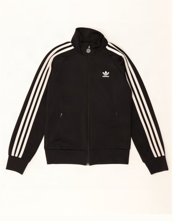 Veste de survêtement graphique Adidas Garçon 12-13 ans Noir Polyester