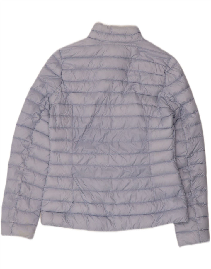 TOMMY HILFIGER Womens Padded Jacket UK 10 Small Blue Polyamide