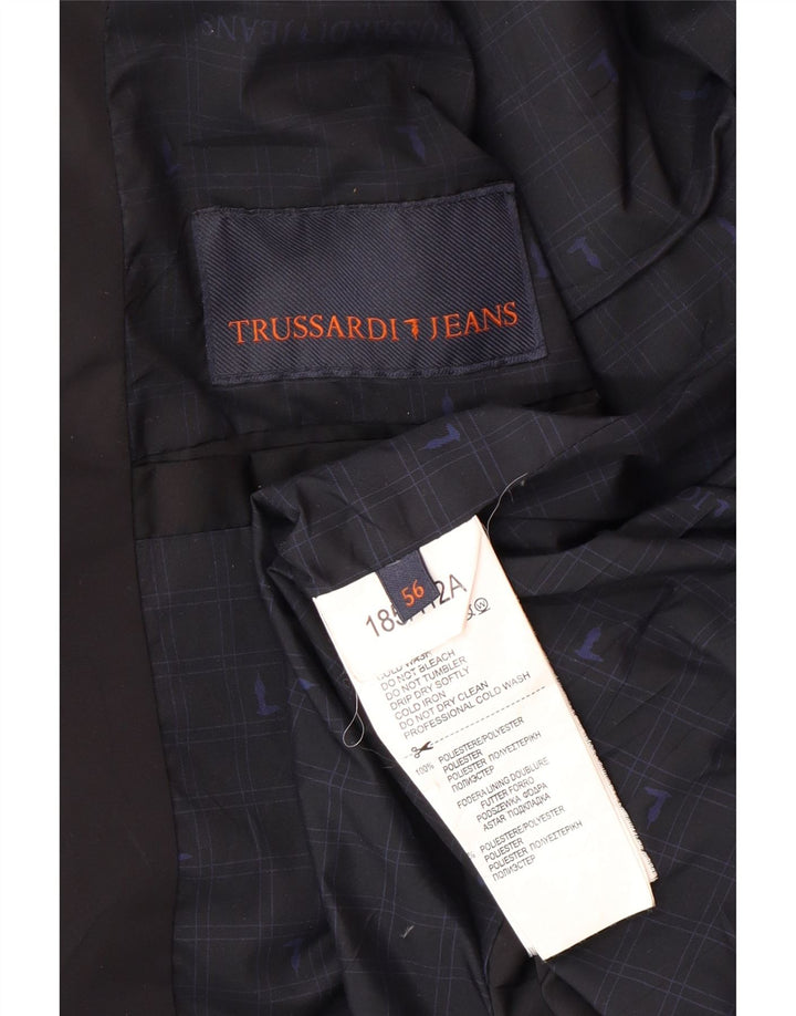 TRUSSARDI JEANS Veste matelassée Homme IT 56 3XL Noir Polyester
