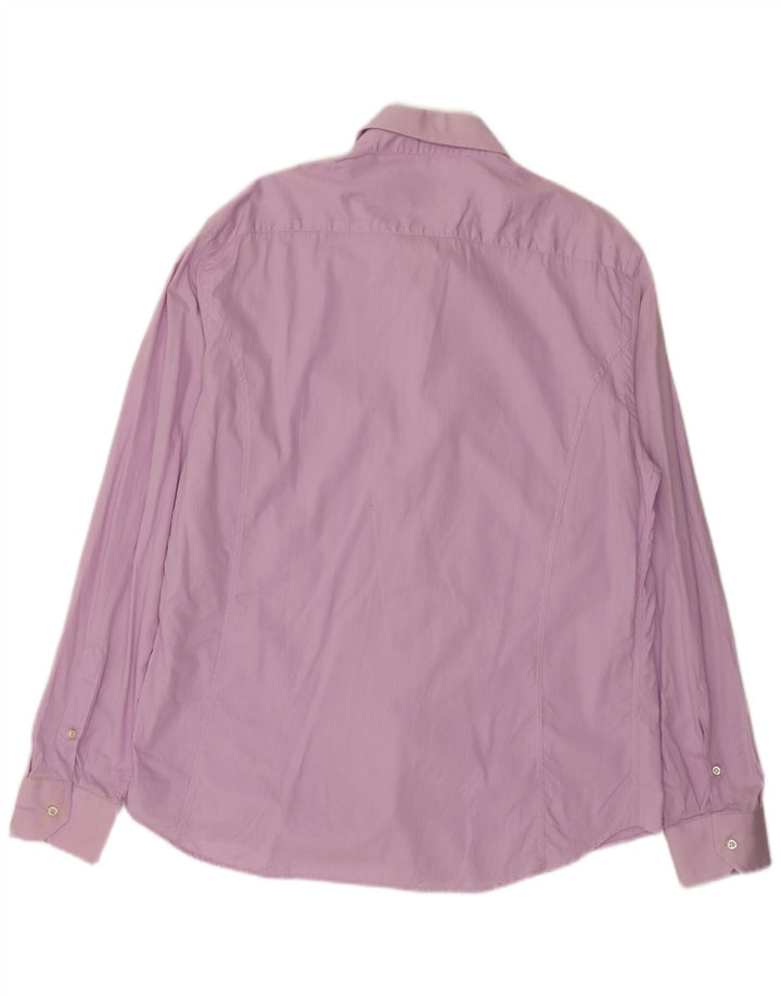Roccobarocco Chemise Homme XL Violet Coton