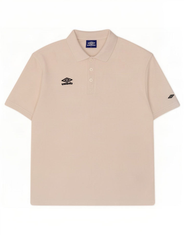 Umbro Polo Homme XL Blanc Polyester