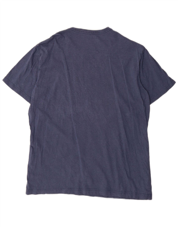 Eddie Bauer T-shirt haut pour homme XL en coton bleu marine